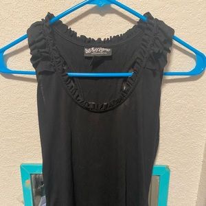 Cute ruffle tank top